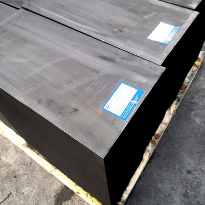 Dark Grey EDM Graphite Isostatic Carbon Graphite Block For Plastic Injection Moulds