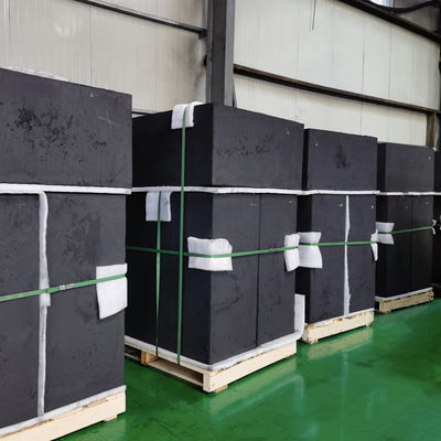 Dark Grey EDM Graphite Isostatic Carbon Graphite Block For Plastic Injection Moulds