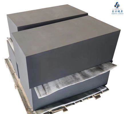 Isostatic Casting Graphite Blocks High Density 85W/MK - 125 W/Mk Thermal Conductivity