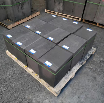 Isostatic High Density Graphite EDM Solid Graphite Block 115 Mpa Compressive Strength