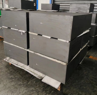 Isostatic High Density Graphite EDM Solid Graphite Block 115 Mpa Compressive Strength