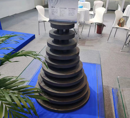 Smooth Isostatic Graphite Block For Heater And Crucible 100 Mpa Compressive Strength