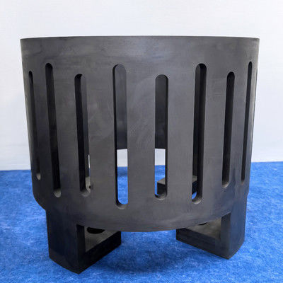 Smooth Isostatic Graphite Block For Heater And Crucible 100 Mpa Compressive Strength