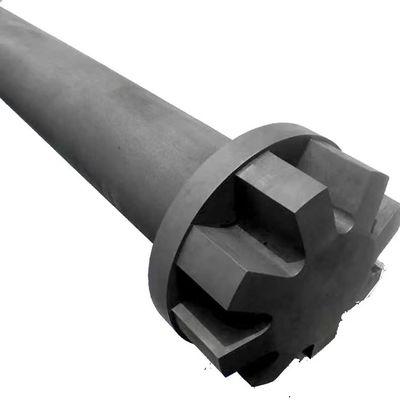 Black Graphite Welding Block 30 Mpa For Alumina Degassing Rotors