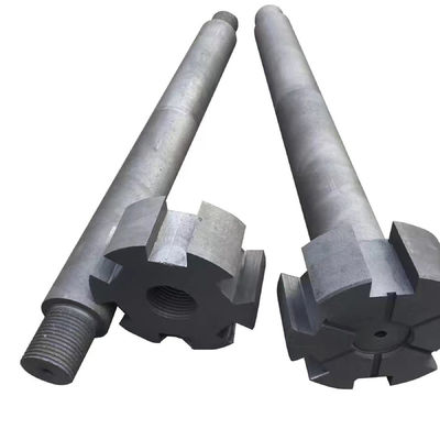 Black Graphite Welding Block 30 Mpa For Alumina Degassing Rotors