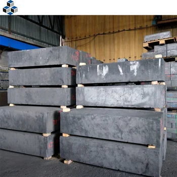 Black Graphite Welding Block 30 Mpa For Alumina Degassing Rotors