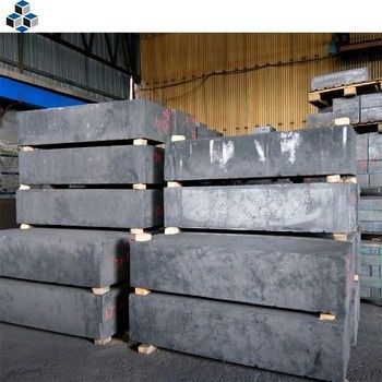 1.61 G/Cm3 Smooth Vibration Graphite Block For Furnace Parts Or Heating Elements