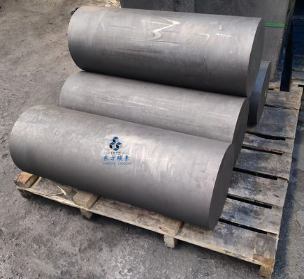 12µm Grain Size Sintering Graphite Rod Smooth Isostatic Carbon Graphite Block