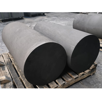 12µm Grain Size Sintering Graphite Rod Smooth Isostatic Carbon Graphite Block