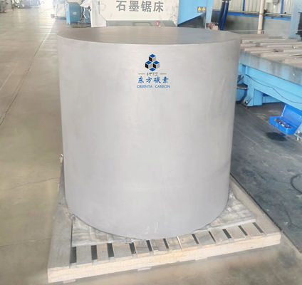 12µm Grain Size Sintering Graphite Rod Smooth Isostatic Carbon Graphite Block