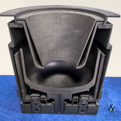Large Size Isostatic Sintering Graphite Block 60 HSD High Chemical Stability