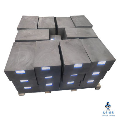 High Density Casting Graphite Block Isostatic Graphite 135 Mpa Compressive Strength