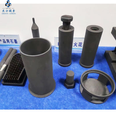 High Density Casting Graphite Block Isostatic Graphite 135 Mpa Compressive Strength