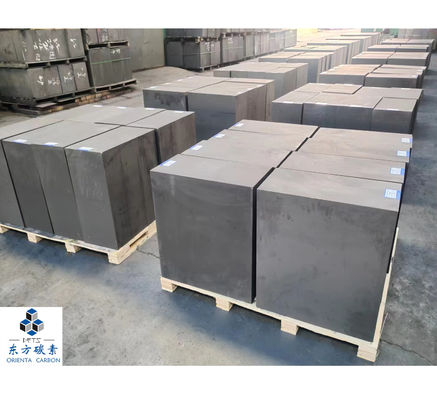 Isostatic High Density Graphite Block For EDM Industry 60 Mpa Flexural Strength
