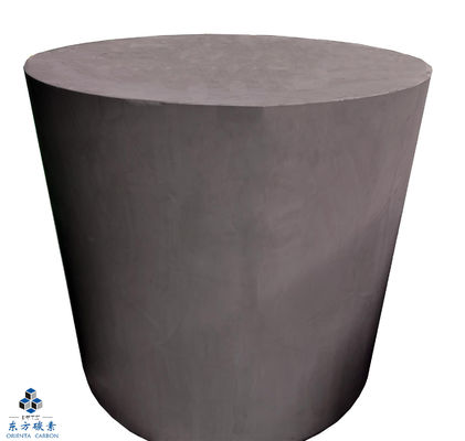 Polycrystaline Silicon Graphite Blocks Dark Grey 50 Mpa Flexural Strength