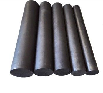 100 Mpa Dark Grey Isostatic Graphite Rod For Metal Crystallizer Industry