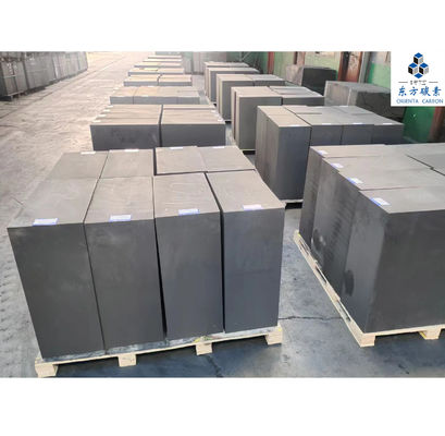 Dark Grey Smooth Lithium Battery Graphite Block 1.80 G/Cm3 12µm Grain Size