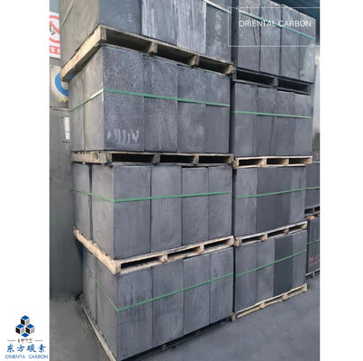 Dark Grey Smooth Lithium Battery Graphite Block 1.80 G/Cm3 12µm Grain Size