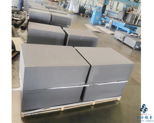 1.85 G/Cm3 Isostatic Semiconductor Graphite Block 70 HSD With Low Thermal Expansion