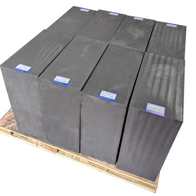 Dark Grey Semiconductor Graphite 5µm Grain Size Ultra Fine Isostatic Graphite Block