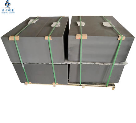 1.85 g/cm3 Dark Grey Fuel Cell Graphite 12µm Grain Size Bipolar Plate Graphite