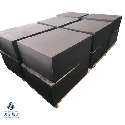 1.85 g/cm3 Dark Grey Fuel Cell Graphite 12µm Grain Size Bipolar Plate Graphite