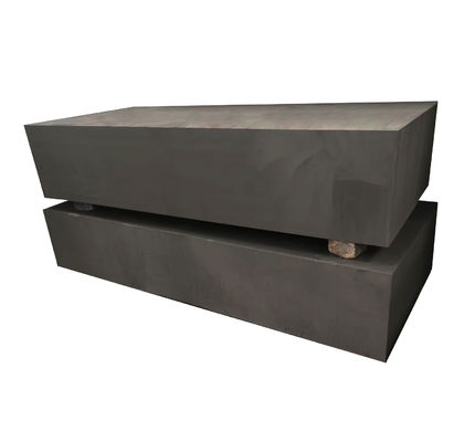 Dark Grey EDM Graphite Low Loss Isostatic Graphite Block 1.78g/cc Density