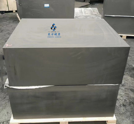 Large Size Carbon Graphite Block 110 Mpa High Temperature Resistance