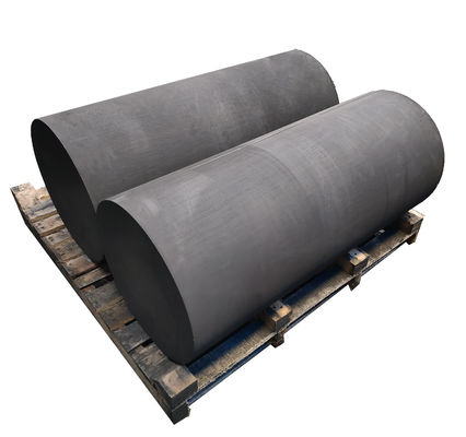 Smooth Crucibles Graphite Block 12µm Grain Size Isostatic Graphite Blocks For Machining