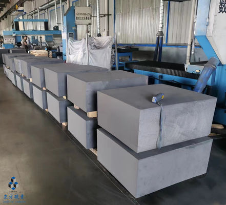 Large Crucibles Graphite Block Flexural Strength 50Mpa Mold Graphite
