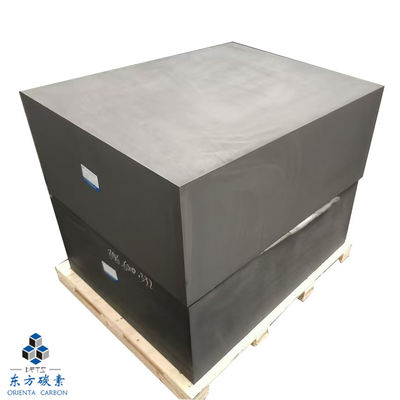 High Purity Graphite Lubricant / Slide Block Fine Grain Graphite Block Carbon Graphite Electrode Block