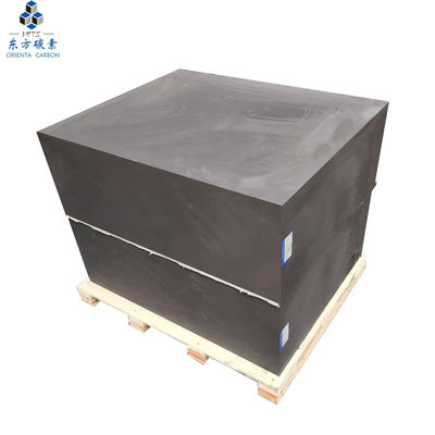 High Purity Graphite Lubricant / Slide Block Fine Grain Graphite Block Carbon Graphite Electrode Block