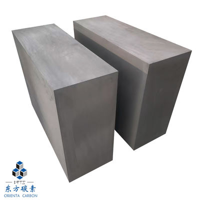 High Purity Graphite Lubricant / Slide Block Fine Grain Graphite Block Carbon Graphite Electrode Block