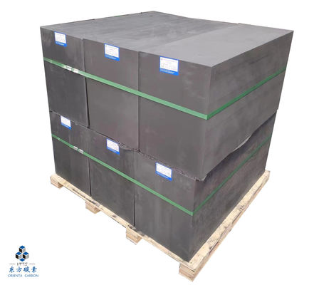 High Purity Graphite Lubricant / Slide Block Fine Grain Graphite Block Carbon Graphite Electrode Block