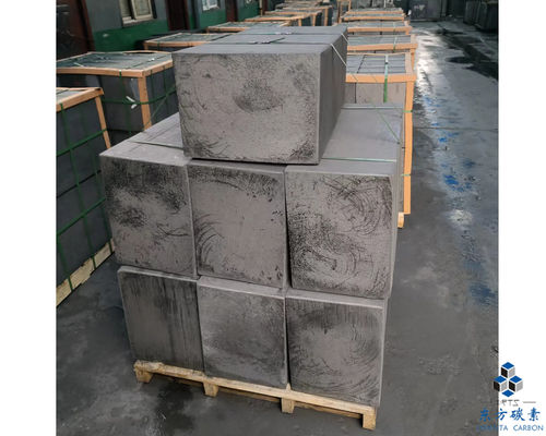 High Purity Graphite Lubricant / Slide Block Fine Grain Graphite Block Carbon Graphite Electrode Block