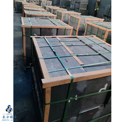 High Purity Graphite Lubricant / Slide Block Fine Grain Graphite Block Carbon Graphite Electrode Block