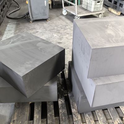 600*500*200mm Graphite Rods And Isostatic Graphite Block For Sintering Sagger And Smelting Crucibles